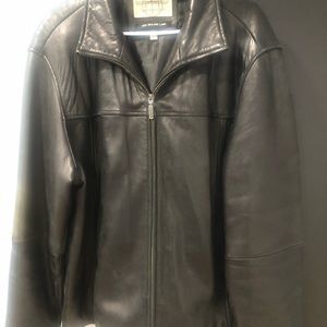 Boston Harbour New Zealand Lamb leather jacket.  Size L.  GUC.